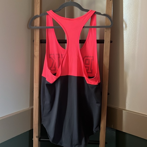 PINK Victoria's Secret Neon Pink Tank Size Large - Picture 4 of 4